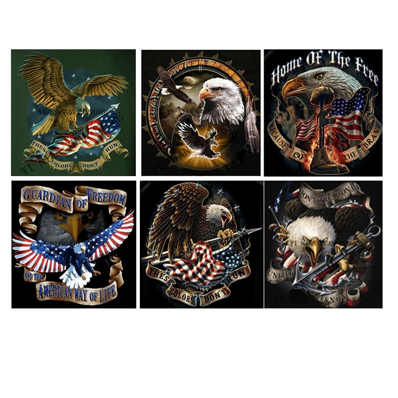 

full Square/round resin drill Eagle DIY 5D Diamond Painting Embroidery Animal Diamond Mosaic 3D Cross Stitch Decor