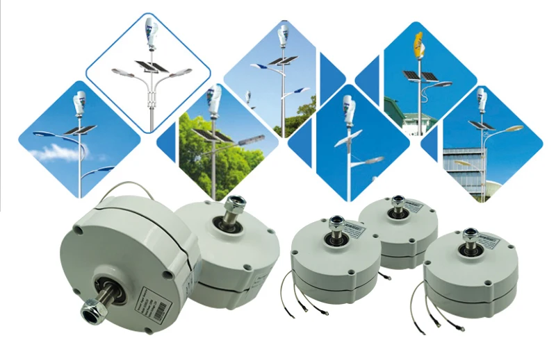 Watts de Potência para Turbinas o Envio Gratuito de 200 Geradores de 200 3 Fase ac Baixo Rpm Alternador Ímã Permanente Eólicas w 12 v - 24 5 V 24 V 3 Fase AC Baixo