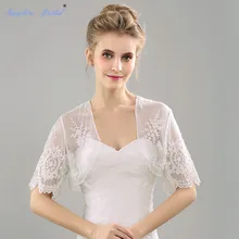 Sapphire Bridal Women's New Wedding Jackets Lace Bridal Bolero Shawl with Beads