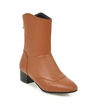 

British wind to 18 years in fall and winter new comfortable party with size code with 31 1885-45 square ladies boots