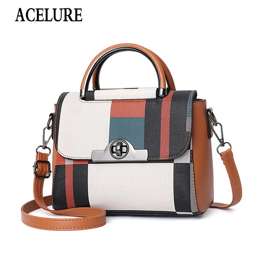 

ACELURE New Handbags for Women Brand Leather Handbag High Quality Small Bags Lady Shoulder Bag Casual Messenger Bag Shopping Bag