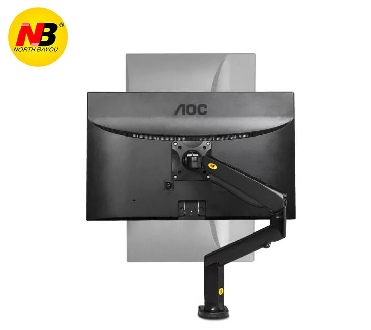 NB F90A Full Motion 22-32 inch Screen Monitor Holder Mechanical Spring Long Arm LED LCD Monitor Mount Support with 2 USB Ports NB F90A Full Motion 22-32 inch Screen Monitor Holder Mechanical Spring Long Arm LED LCD Monitor Mount Support with 2 USB Ports