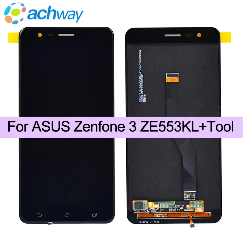 AMOLED 5," дисплей для ASUS Zenfone 3 Zoom ZE553KL lcd сенсорный экран дигитайзер для ASUS Zenfone3 Zoom S без битых пикселей