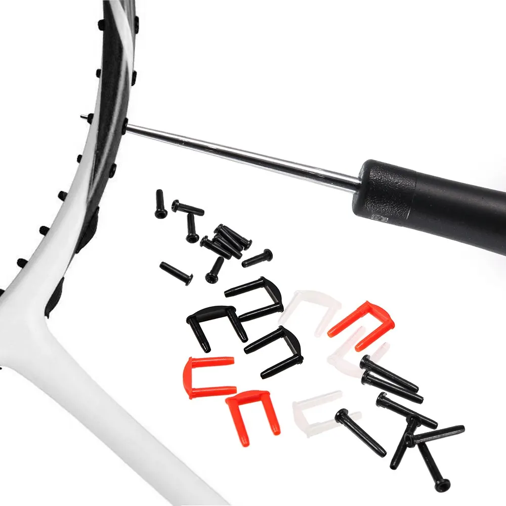 

1 Box Badminton Racket Racquet Nylon Badminton Racquet Grommets Eyelets Stringing Tools Badminton String Protector Accessories