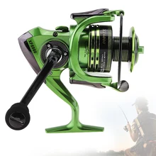 6000 СЕРИЯ 13+ 1 Шариковые подшипники 4,7: 1 цельнометаллическая Складная прочная Рыболовная катушка с ручкой EVA