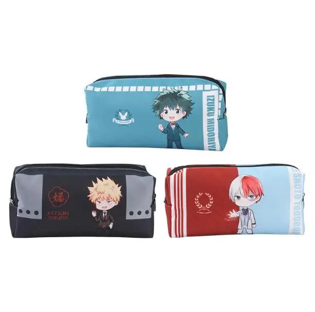 My Hero Academy Boku no Todoroki Shoto katsuki bakugo DEKU чехол для карандашей сумка ручек Студенческая