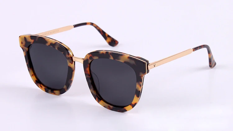 Роскошные брендовые поляризованные солнцезащитные очки для мужчин для вождения квадратная черная оправа очки мужские солнцезащитные очки для мужчин Oculos Gafas и кожаная коробка - Цвет линз: brown