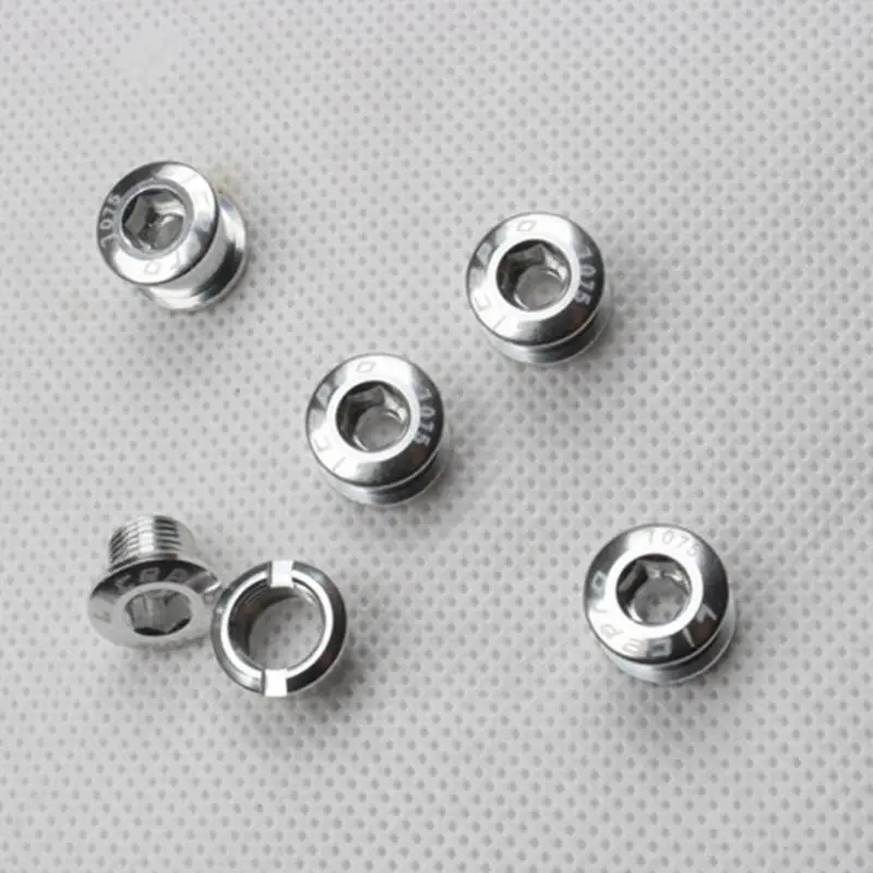 5 шт., новинка, велосипедный диск, винт, цепное колесо, сплав, CNC 7075, алюминиевая звездочка, болт колеса, дорожный, MTB, велосипедный диск, Аксессуары для велосипеда#123