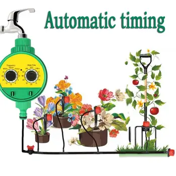 

Waterproof Automatic Electronic Garden Watering Timer Irrigation Controller Valve Sprinkle Garden Watering System Water Timers