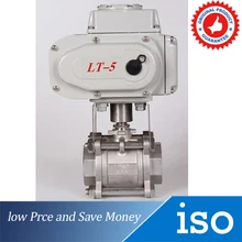 220 В DN40 моторизованный шаровой Клапан