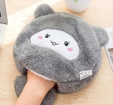 

Winter USB Heated Mouse Pad Hand Warmer Minions Cute Plush Cover Mousepad Heat Source Pad with Wrist Rest for Officer Home hhdgj