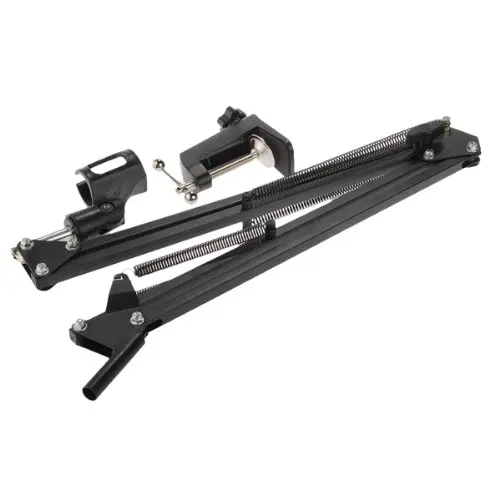 

PLA-Auction Support Port Microphone Black Steel + Aluminum Alloy Adjustable Base