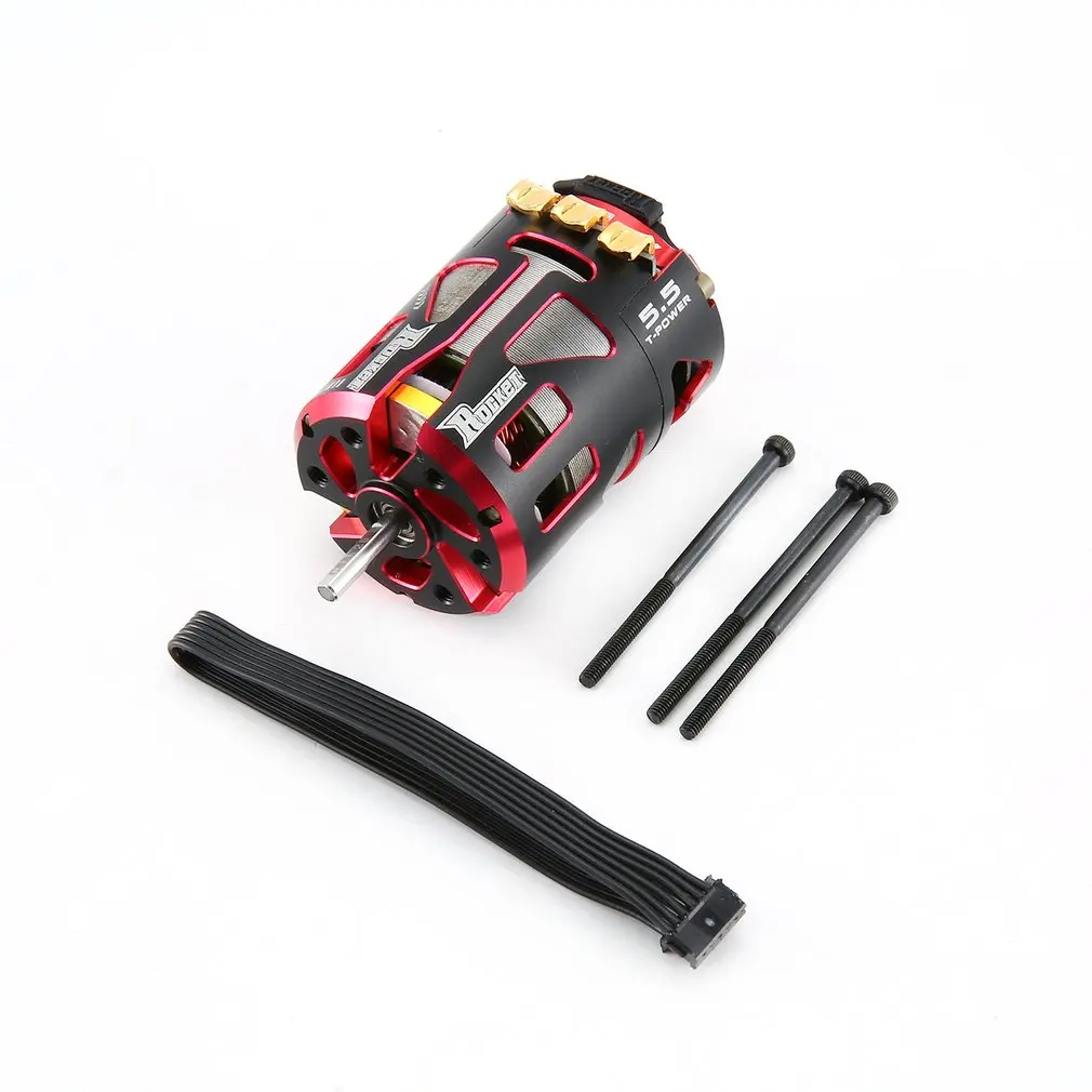 

Rocket 540 5.5T Brushed Motor Sensorless Brushless Motor for 1/10 ON/Off-Road Rock Crawler Climbing Drift RC Car