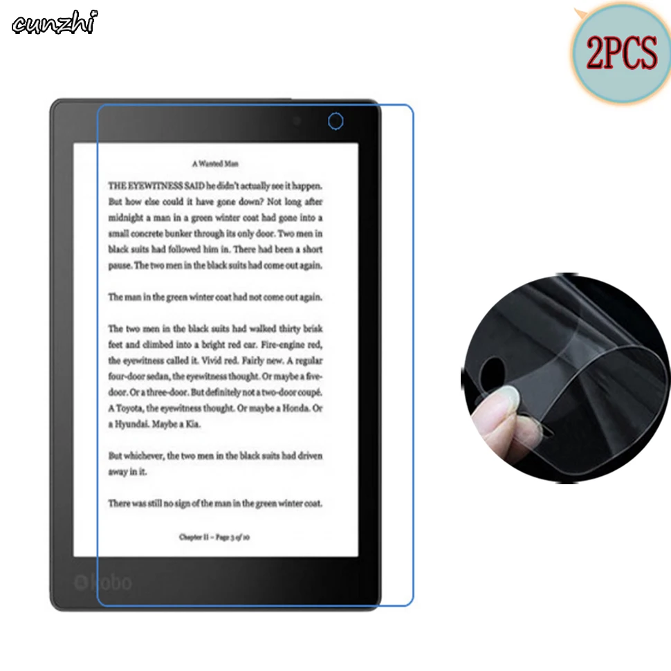 Прозрачная мягкая ультратонкая Защитная пленка для экрана планшета Kobo Aura One 7 8