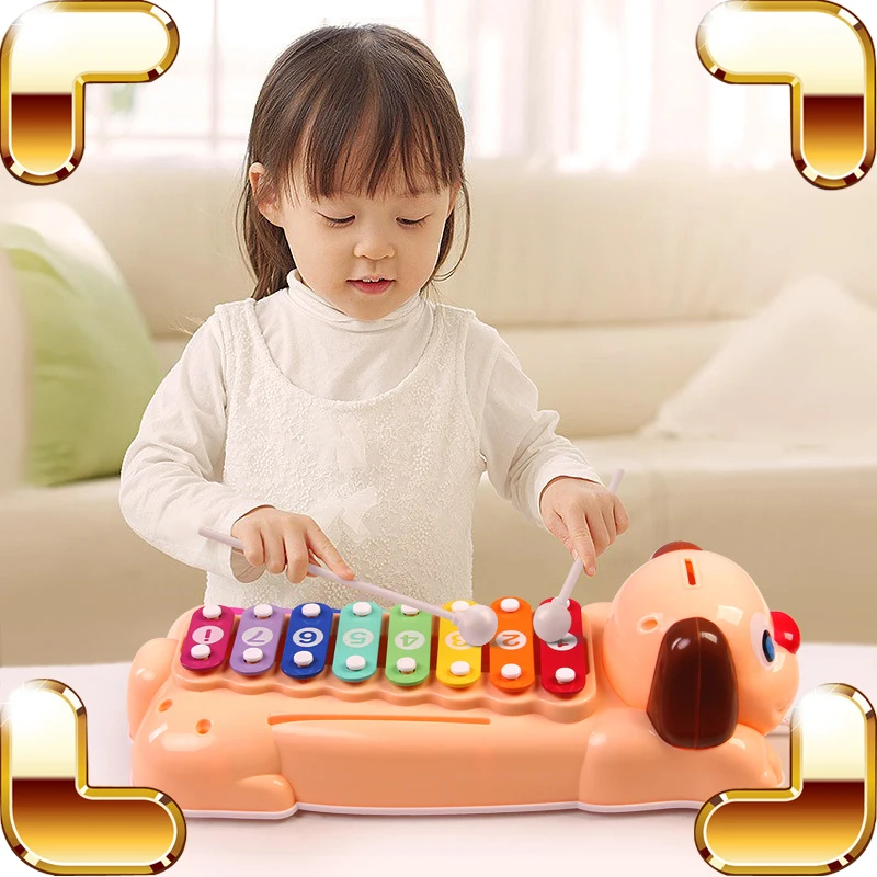 New Arrival Gift Baby Piano Toy Musical Instrument 8 Keys Easy Play