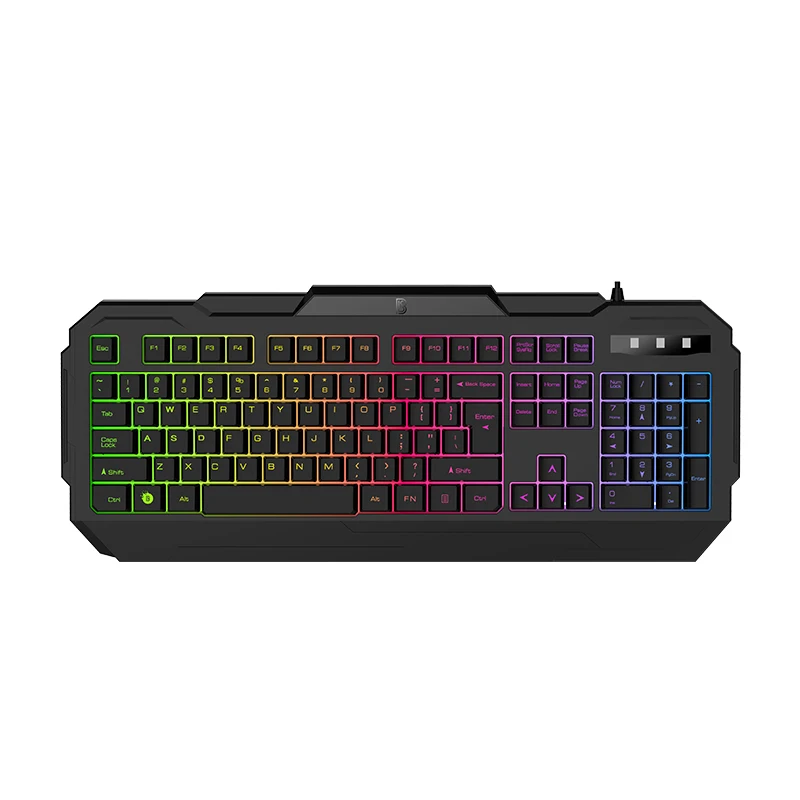 Gaming Combo Keyboard mouse mat and headphone in Color box