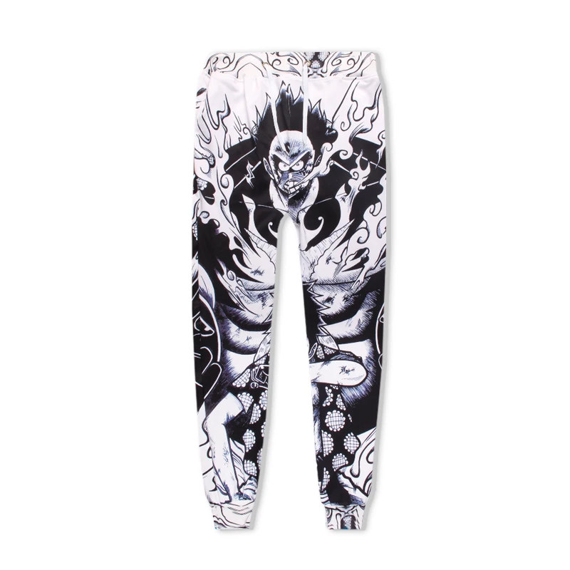 Qinf New Cartoon Fashion A Black-And-White Striped Cat Mens Beach Pants Casual Shorts For Man