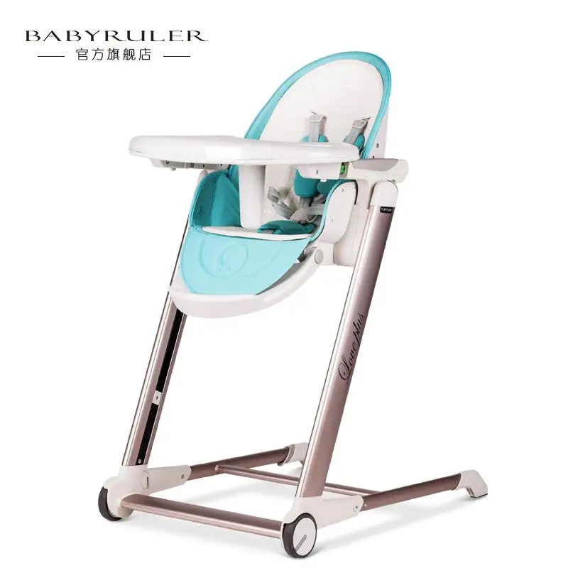 Babyruler многофункциональные стульчики для кормления портативный складной стол-стул детское сиденье - Цвет: B