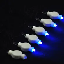 Реальные свадебные сувениры и подарки 100 шт./лот висит светодиод floralyte, Бумага Фонари свет для Свадебные украшения