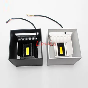 

Adjustable Brief Cube 9W 12W 20W COB LED Wall Lights IP65 Wall Lamp Dimmable AC110V 220V Indoor&Outdoor Lighting Free Shipping
