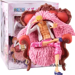 Аниме одна деталь donquixote Doflamingo с диван пвх p. o. p one piece Doflamingo Рисунок Статуя Коллекционная модель игрушки