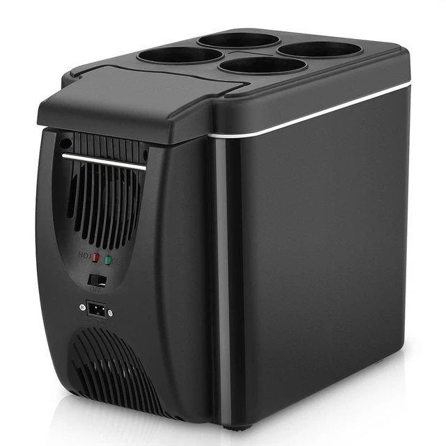 6l Mini Car Fridge Cooler Warmer 12v Compressor Fridge 220v Travel Refrigerator  Portable Electric Icebox Cooler Box Auto Freezer - Car Refrigerators -  AliExpress