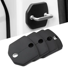 4 шт. для Ford Focus 3 Fiesta Kuga 2 Es cap e 2013-On крышка дверного замка автомобиля Антикоррозийная дверная защелка защитный чехол наклейка