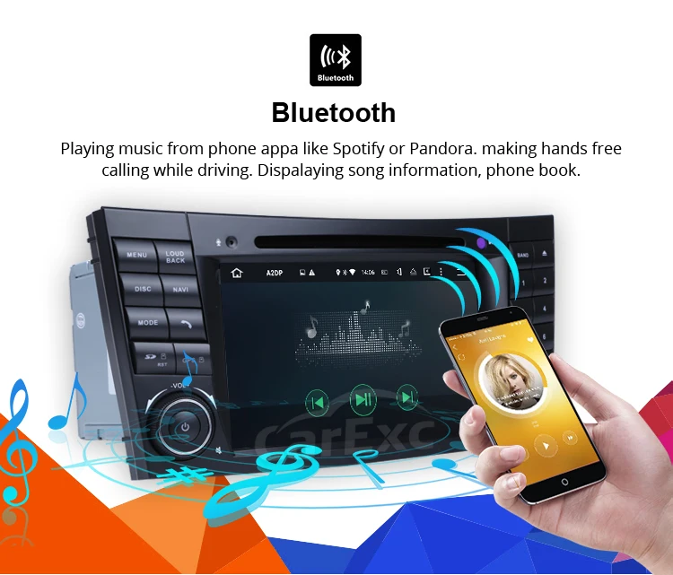 Flash Deal Android 9.0 Octa Cores Car DVD For Mercedes Benz E-Class/W211 E200 E220 E240 E350 E280 E300 With 3G/4G WIFI Radio GPS Carplay 17