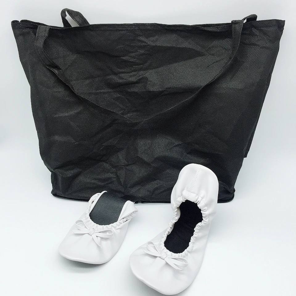 

Free shipping ! 2019 OEM Colorful High Quality Lady Casual Ballerina Shoes Fold Flats with expandable bag