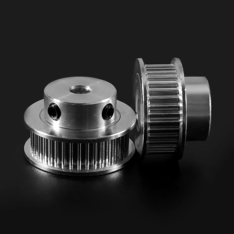 

gt2 pulley 30Tooth 36Tooth 40Tooth 60Tooth Wheel Bore 5mm 8mm Aluminum Gear Teeth Width 6mm 2GT Accessories For Reprap