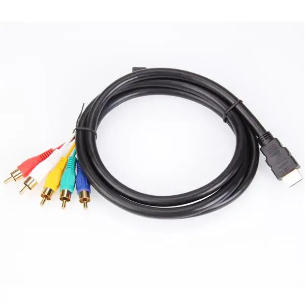 Кабель HDMI SOONHUA со штекером на 5 RCA RGB Аудио Видео AV компонентные кабели высокой