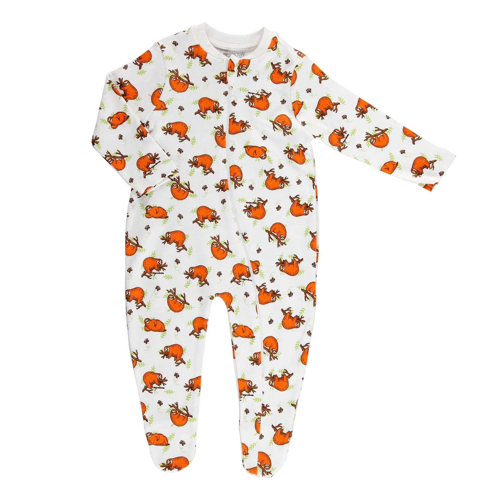 

ebebek HelloBaby Newborn Toddler Baby Summer Spring Romper Printed Hot Sale Printed Baby Long Sleeve Warm Costume Romper