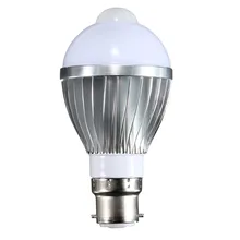 B22 5 7 9W 5730 SMD Auto Smart Motion PIR Infrared Sensor Body Lamp Detection LED