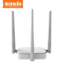 Tenda N318 300 Мбит/с Беспроводной Wi-Fi маршрутизатор Wi-Fi репитер, мульти Язык прошивки, маршрутизатор/WISP/ретранслятор/модель AP, 1WAN + 3LAN RJ45 Порты и разъёмы