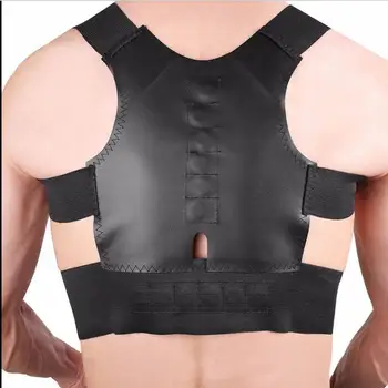

Black Posture Corrector Back Support Belt Shoulder Bandage Corset Back Orthopedic Brace Scoliosis Rugbrace Posture Corrector