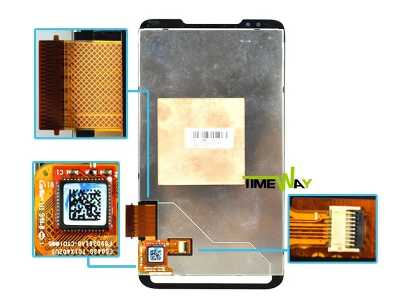 100 test new for htc hd2 t8585 lcd display lcd touch screen digitizer assembly original with warranty free shipping