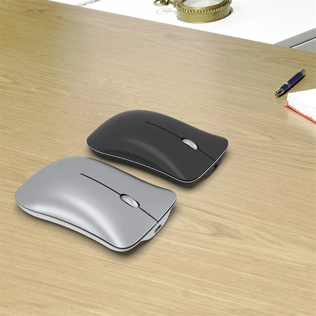 EPULA тишина 2,4 г беспроводной перезаряжаемые Эргономика оптическая мышь для ноутбука планшеты PC Smart мыши Компьютерные беззвучная мышь