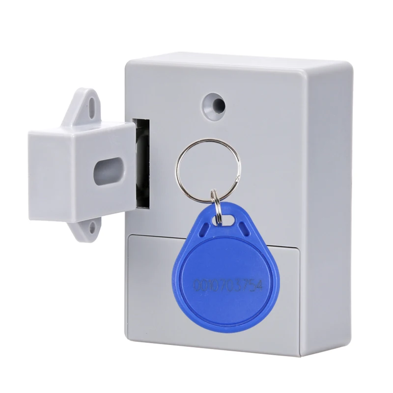 

New RFID Hidden Drawer Lock Furniture Desk Cabinet Locker Lock Safety Smart Home Door Cupboard Childproof Locks Free shipping