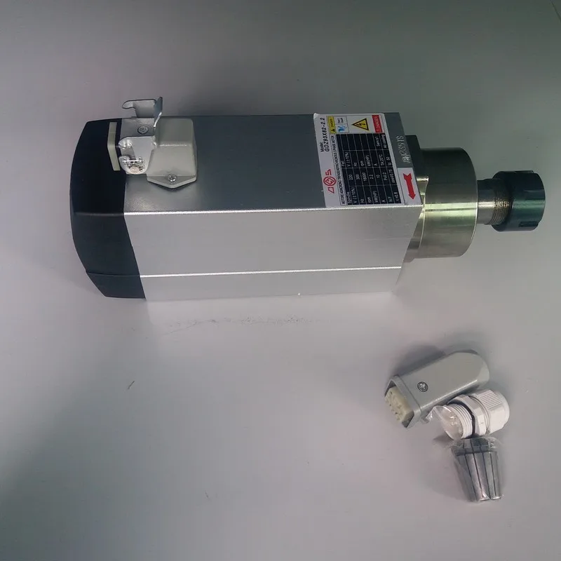 4.5KW 6HP ER32 380V мотор шпинделя с воздушным охлаждением 4 шт. керамические подшипники