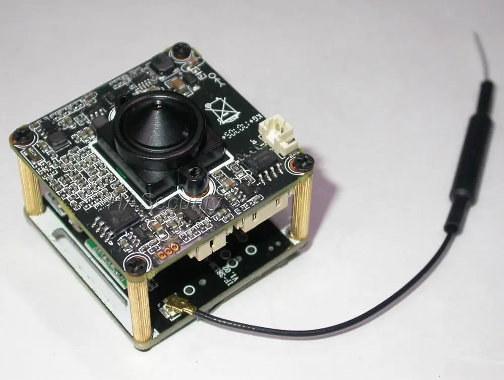 WiFi 3 7 мм объектив IPC 1080P 720P 1/2. &quotF22 CMOS Hi3518E V200 IP камера CCTV модуль PCB + аудио TF слот