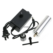DC 3V-24V Mini Electric Hand Drill Rotary Tool DIY 385 Motor w/ 24V Power Suppl