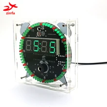 zirrfa Rotating DS3231 Digital LED Display Module Alarm Electronic Digital Clock Temperature DIY Kit Learning Board 5V New zirrfa Rotating DS3231 Digital LED Display Module Alarm Electronic Digital Clock Temperature DIY Kit Learning Board 5V New