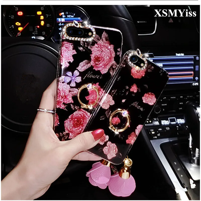 XSMYiss Новый чехол для телефона женский корейский iPhone X 6 7 8 6S PLUS TPU силиконовый с