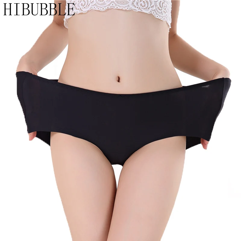 

HIBUBBLE Invisible Sexy Panties Low Waist Soft Briefs Seamless Underwear Women Ultra-thin Lingerie Solid Tanga Calcinha Hot Sale