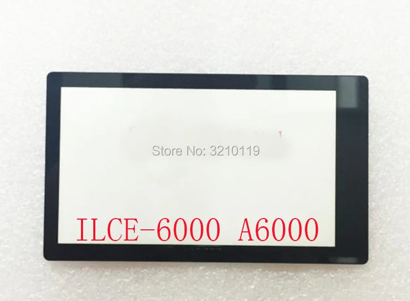 

New LCD screen Window Display (Acrylic) Outer Glass For Sony ILCE-6000 A6000 A6300 Digital Camera Repair Part