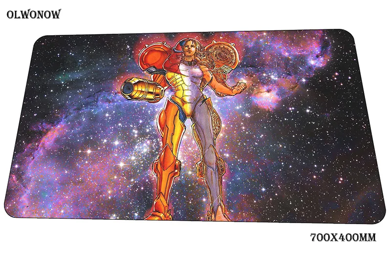 Metroid коврик для мыши красивый компьютерный коврик 70x40 см игровой коврик для мыши Большая профессиональная клавиатура со встроенной мышью игры ПК геймер стол