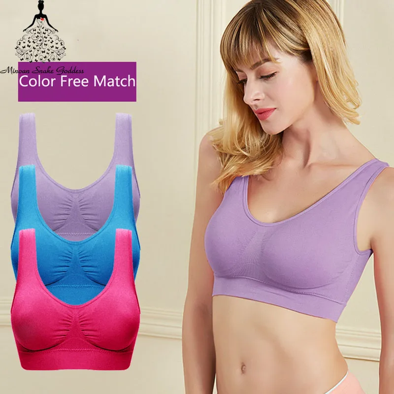 3pcs/lot dropshipping Sexy Woman Bras Push Up Bra Plus Size Seamless Bra Padded Bralette Underwear Lingerie Wire Free Bra       