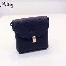 Aelicy Прямая поставка Новинка модная женская кожаная Блокировка розетки сумка через плечо сумка bolsa feminina