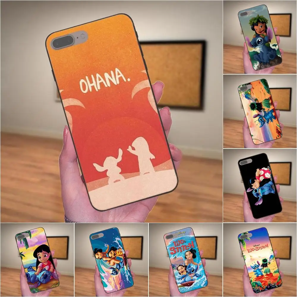 

Soft TPU Cover Case For Xiaomi Mi Mix Max Note 2 2S 3 5X 6 6X 8 9 SE A1 A2 Lite Play Pro F1 Lilo & Stitch