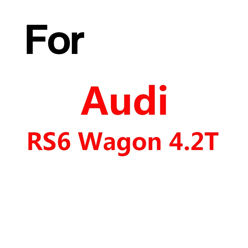 Buildreamen2 чехол для автомобиля Защита от Солнца Анти-УФ снег дождь царапины Пылезащитная крышка водонепроницаемый для Audi 200 A4 A8 RS3 RS6 S5 SQ5 - Название цвета: For Audi RS6